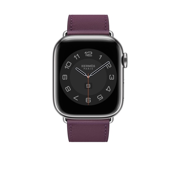 HERMES Apple Watch 38mm Leather Single Tour Band - Picture 1 of 13